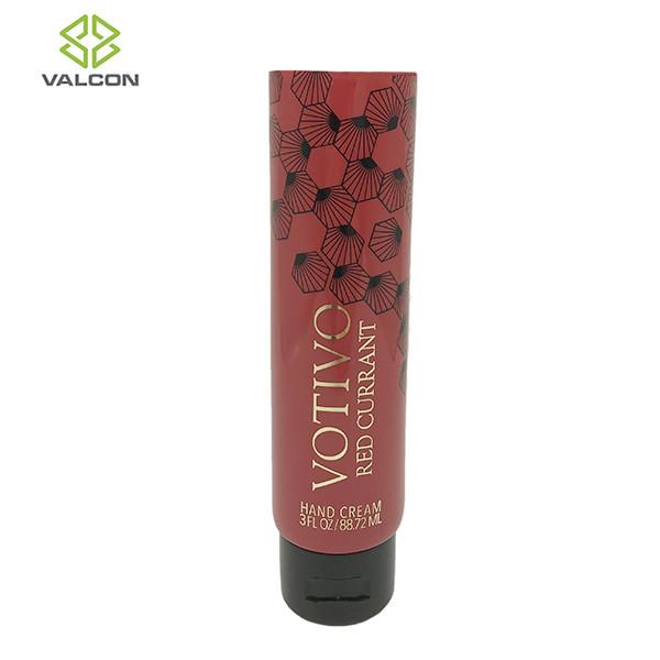 3 OZ Empty Cosmetic Tubes , Makeup Cosmetic Cream Tube Black Flip Cap