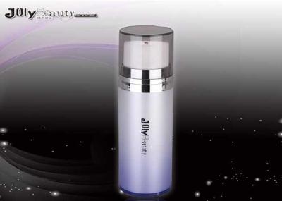Covering the transparent SAN Rendering purple Airless Bottles