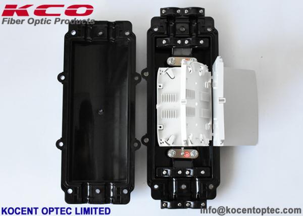 Horizontal Fibre Optic Splice Closure Joint Box 4 Ports 12 24 48 72 96Fibers Waterproof IP67