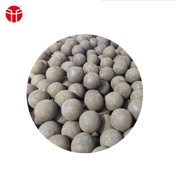 Hot Rolling Forged Grinding Steel Ball No Breakage Mill Used In Gold Mining