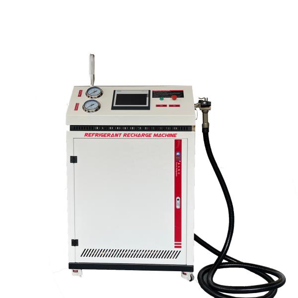 CM8600 двойные пушки наполнения хладагентный газ переменная перезарядка Автоматическая зарядная станция R134a Зарядная машина R32