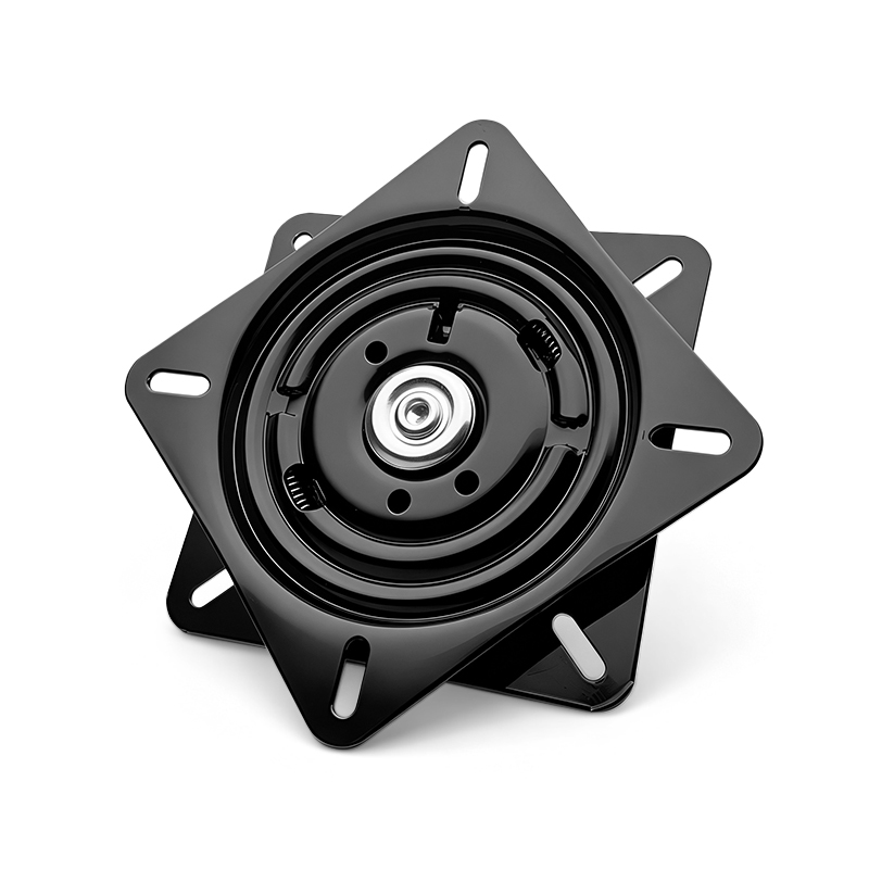 Thickened Heavy-Duty Full Ball Square Swivel Plate Steel Universal Rotating Base Chair Display Stand Dining Kitchen Furniture