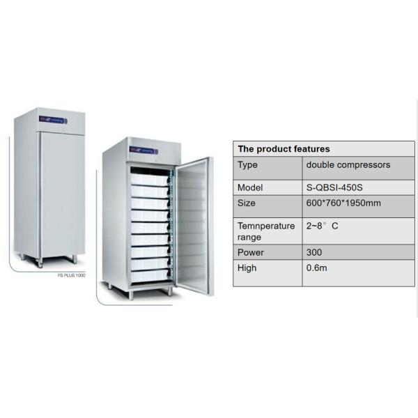 Stainless Steel Vertical Small Size Large Capacity Refrigerator Freezer Commercial Home Refrigeration Facilities