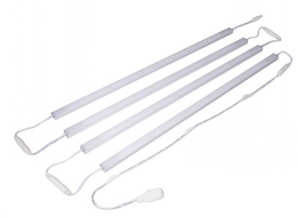 Luz rígida da instalação do ímã de barra do diodo emissor de luz do armário de DC12V 24V SMD2835