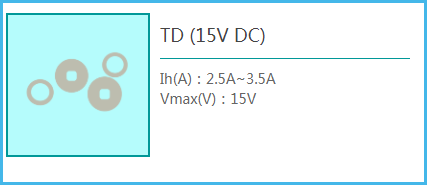 Взрыватель TRF030 0.3A 250V PTC радиального освинцованного полимера погружения перестановный для батареи лития