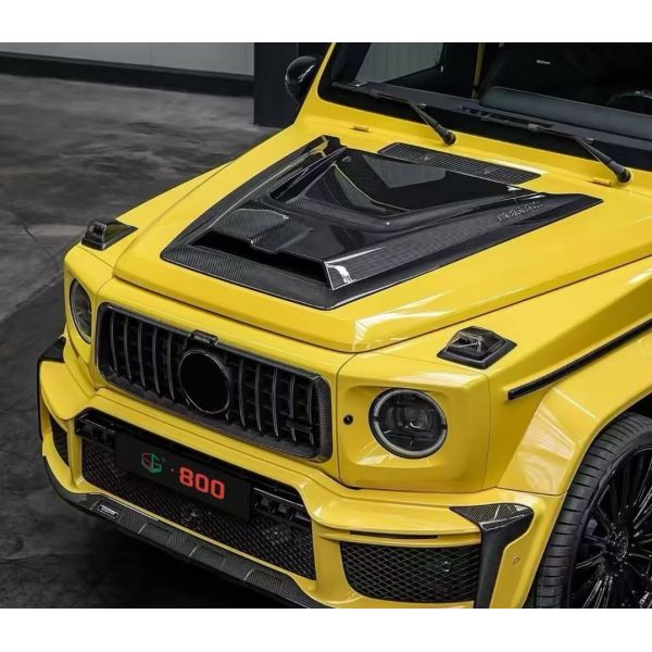 Black Tesla S Body Kit Carbon Fiber Engine Cover Hood Customized