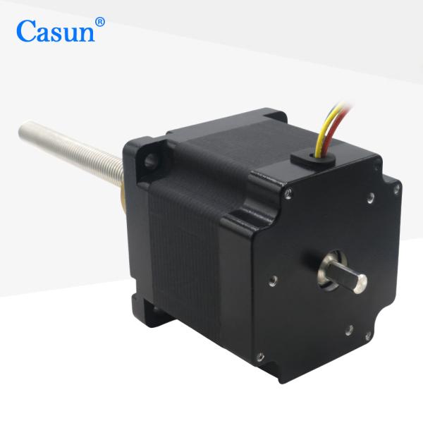 Nema 34 Hybrid Stepper Motor with Brake 24V DC 4.5N.m Big Tough CE RoHS Certificated from Casun Motor