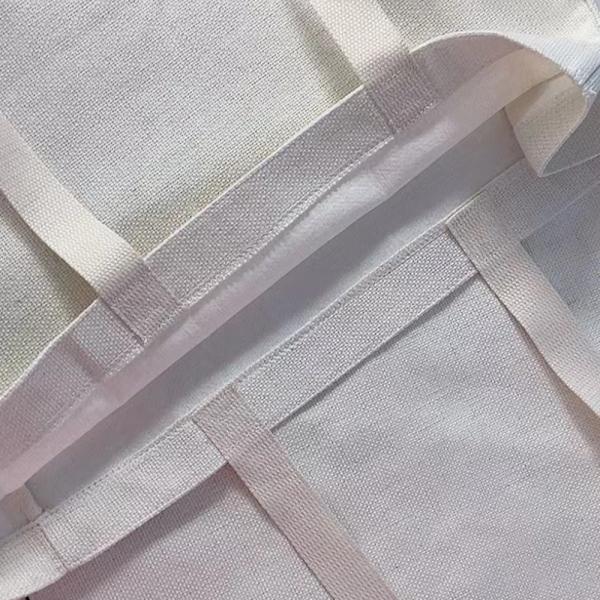 Custom Linen Blank Sublimation Tote Bag For Sublimation Heat Transfer Printing