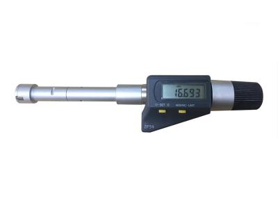 Micrômetro interno eletrônico digital de três pontos, 16-20 mm, grau de proteção IP54