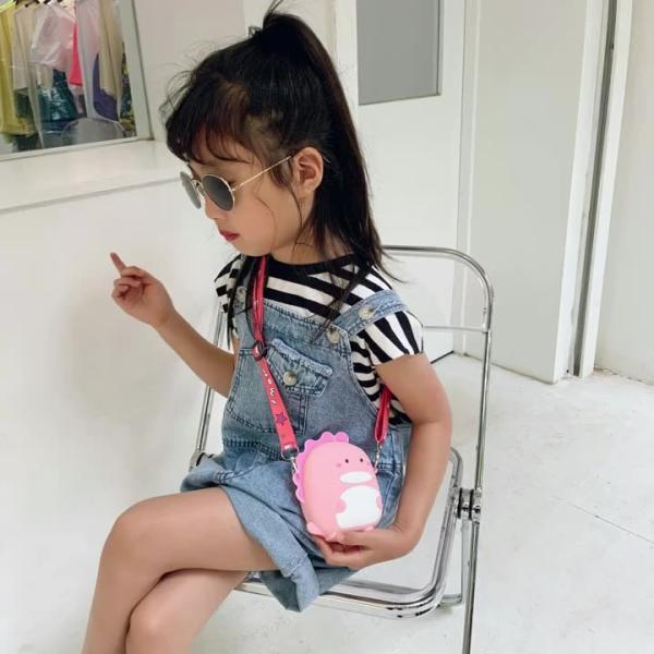 Маленькие девочки Мальчики Сумка Маленький кроссбоди Сумка Динозаврская кроссбоди Сумка Для Детей Сумка Поп Сумка Карандаш Сумка Чемодан