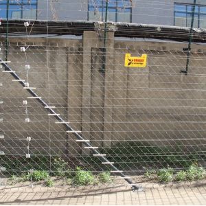 Galvanized Wire 12KV Electric Fencing System For Garden