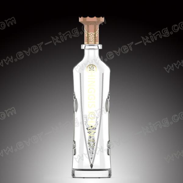ODM blanc superbe Brandy Glass Bottle en verre 750ML