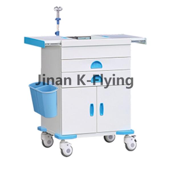 Тележка вагонетки мобильного спасения мебели ABS медицинского доврачебного медицинская