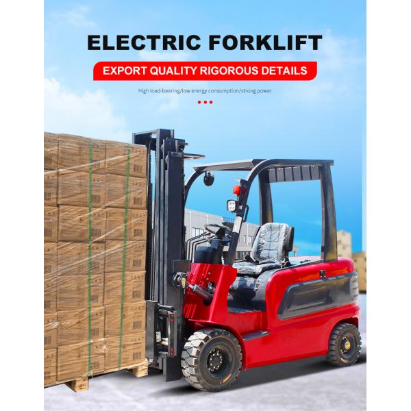 High Quality Electric Forklift Self Loading Stacker Fork Lift Truck Hydraulic Stacker Trucks for Sale