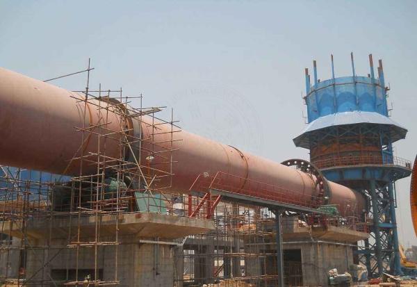 190t/H Itanium Dioxide Calcination Rotary Kiln PLC Industrial Rotary Kiln