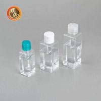 Corrente chave da garrafa plástica feita sob encomenda do Sanitizer da mão da garrafa do Sanitizer do bolso 30ML