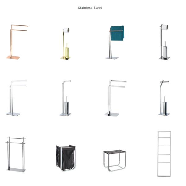 Professional Train Rack Towel Shelf Bathroom Swivel Towel Rack Standing