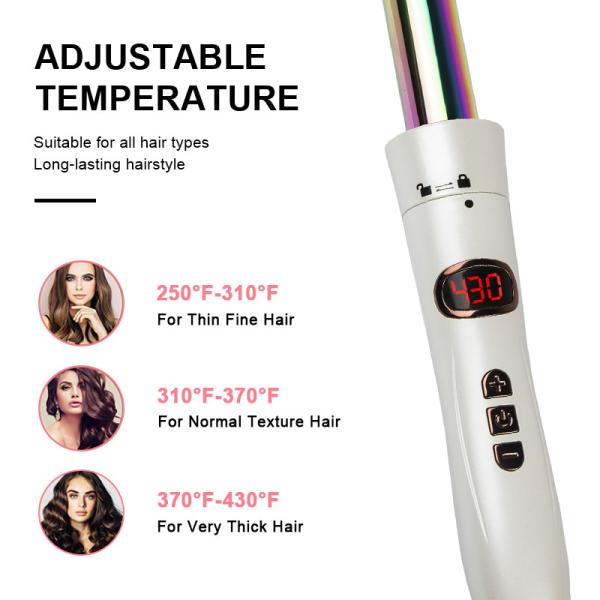 Профессиональная керамическая вращая палочка 3 Curler в 1 заменимом