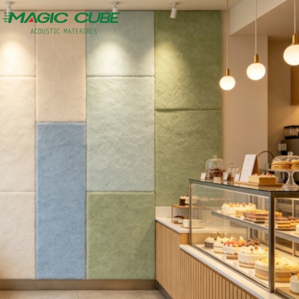 Professional Grade Polyester Fiber Acoustic Panel Suitable For In Shop and Dating Venues