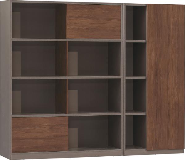 MFC Panel Wooden Office File Cabinet Decorative  L800*W416*H1800mm