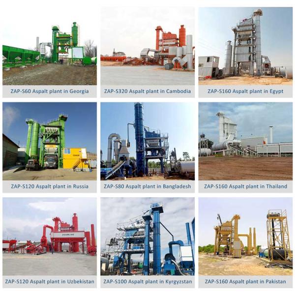 Stationary Asphalt Production Plant Hot Mix Asphalt Plant For Road Building