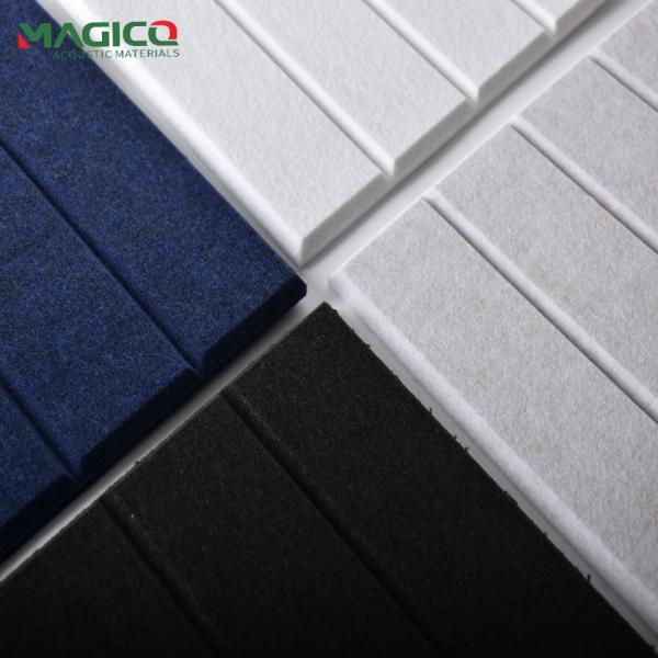 Sound-Absorbing Polyester Fiber Acoustic Panel Interior Wall Design PET Acoustic Panel