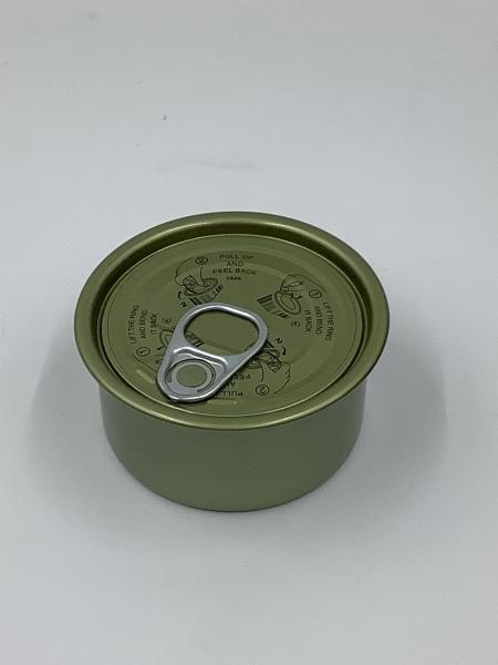 40ml Small Round Metal Containers Space Saving For Storage​ And Snack Packaging