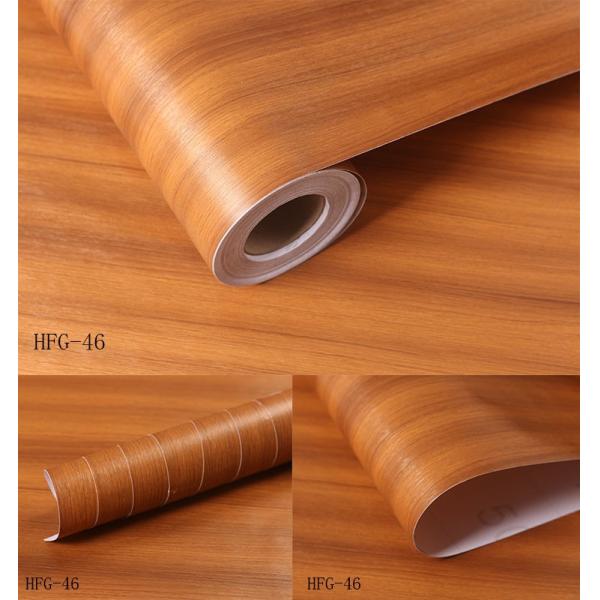 Tapis peint autoadhésif à grains de bois résistant à l'eau et écologique pour la conception de meubles modernes