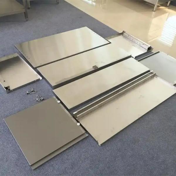 Шкафы Нержавеющая сталь Стол и раковина Стенный шкаф с раздвижной дверью