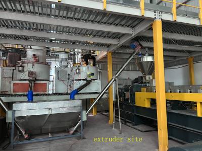 Rust Resistance Double Screw Plastic Extruder High Speed For PP PE PS PA PET