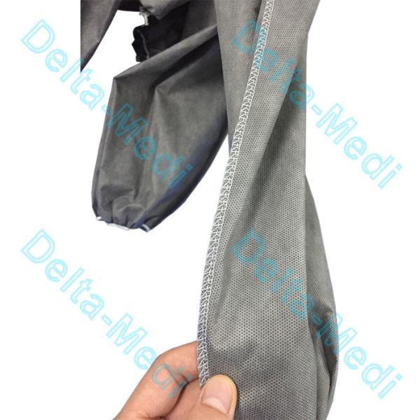 Waterproof Antistatic Disposable Protective Coveralls Front Zipper