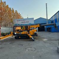 Certificação CE Grão de aranha de controlo remoto elétrico com jato de mosca para oficina 3T 10T