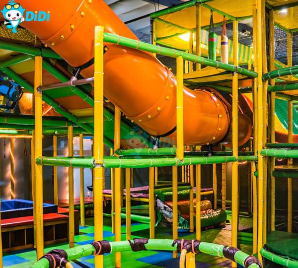 China Safety Certified Children'S Indoor Playground Macaron Theme Play Center