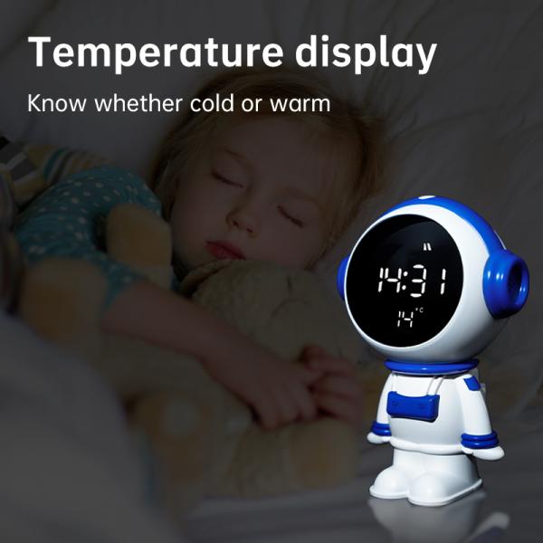 APP Control Customized Lighting Smart Wake-up  Astronaut Alarm Clock