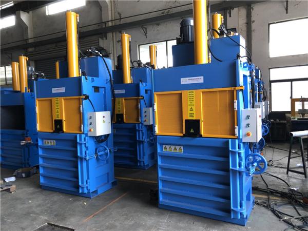 Fragmentos de desechos plásticos Compresor de compresión hidráulico