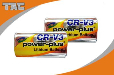 Tensão de funcionamento estável e bateria atual de Li-Manganês de 3.0V CRV3 3000mAh para o medidor de serviço público