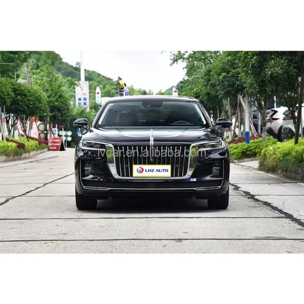 185kW de potencia máxima HongQi H9 Popular coche chino con conducción a la izquierda y potencia de combustible