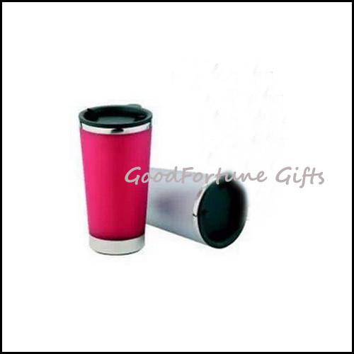 stainless steel travel mugs cup printed logo souvenir