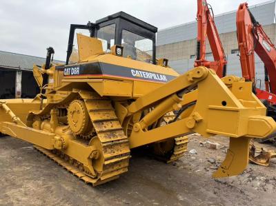 Usado CAT Caterpillar D8R Bulldozer Máquina hidráulica de segunda mão CAT Pushdozer Movedor de terra