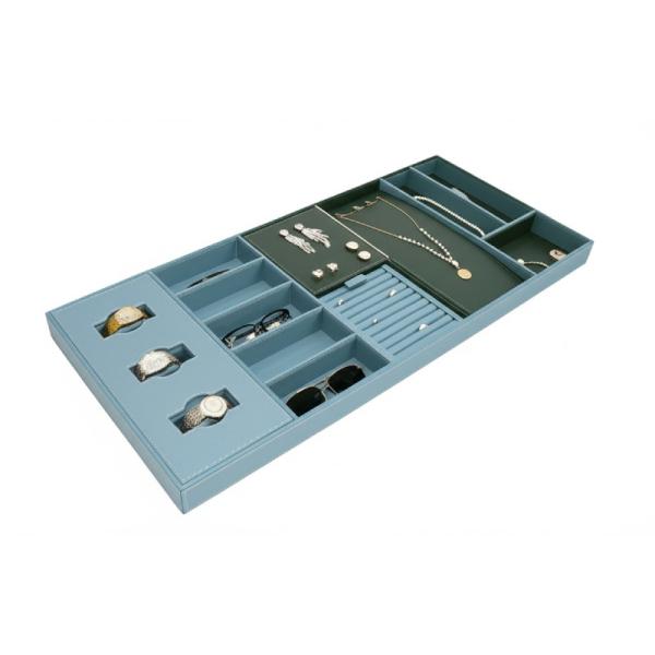Customization Jewelry Storage Trays Stacking Jewelry Trays Open Structure Design