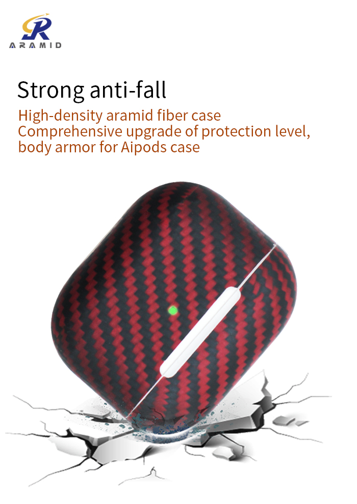 Случай волокна Aramid предохранения от 3-его поколения Airpods полный