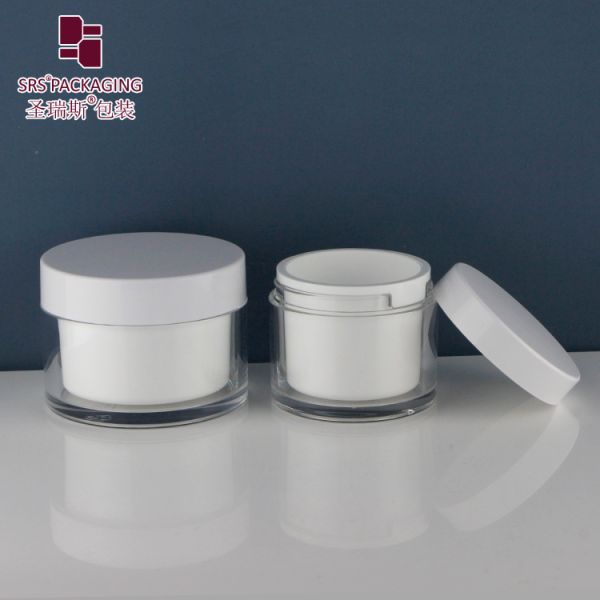 J101 50g 100g 240g Luxury Empty Facial Cream Jar Container Cosmetic Packaging Replaceable