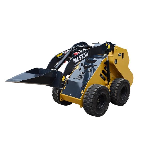 China cheap factory OEM Mini wheel loader ML525W WHEEL TYPE WITH DIESEL ENGINE EPA5 FOR USA AND EURO MARKET