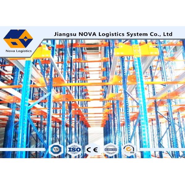Racking seletivo resistente da pálete da canela para arquivar do armazenamento do armazém