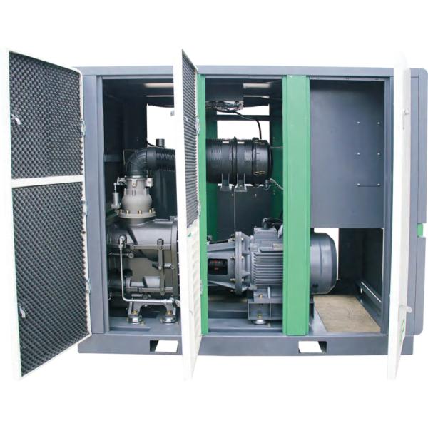 75KW/100Hp 15m3/Min OIil Free Screw Air Compressor For Food industry