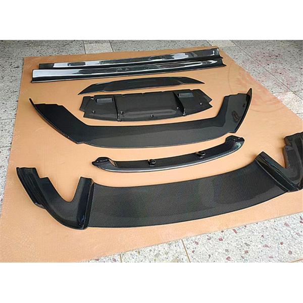 Pour Ferrari Californie Kit de carrosserie en fibre de carbone Californie améliorée pour le style Hamann Paille avant Spoiler diffuseur arrière