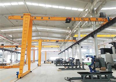 5 Ton BMH Single Girder Semi Gantry Cranes For Warehouse Factory