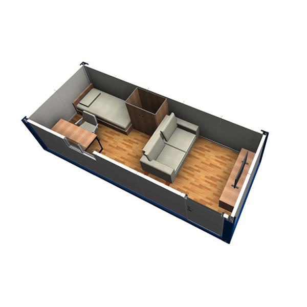 China Detachable Container House Bungalow Flat Pack Container Home With Bathroom