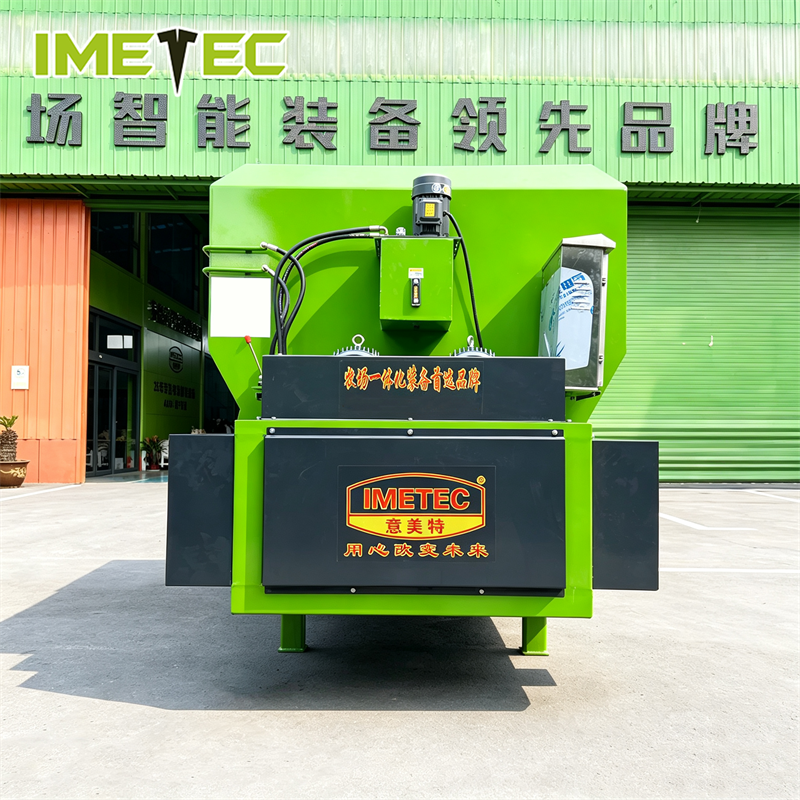 Fixed Type Horizontal TMR Blender Stable Operation Good Mixing Effect For Intensive Sheep And Cattle Farming