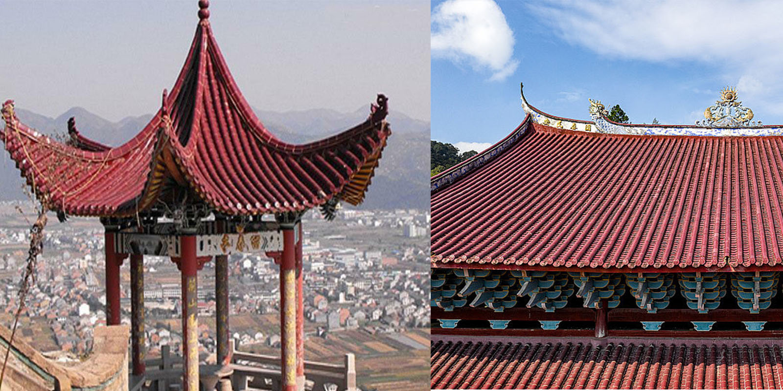 Cobalt Blue Glazed Chinese Roof Tiles Traditional Clay Temple Pavilion Roof Tile System with Eaves Covers for Asian Architecture